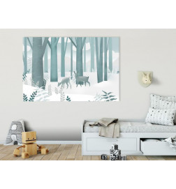 Canvas Print - Fairy-Tale Forest (1 Part) Vertical - First Variant