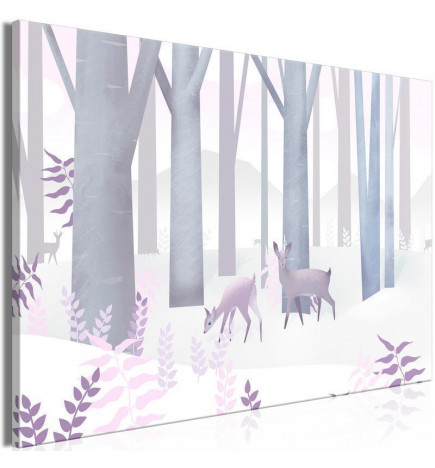 Leinwandbild - Fairy-Tale Forest (1 Part) Vertical - Second Variant