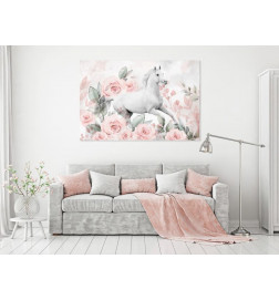 Canvas Print - Gallop Among the Roses (1 Part) Wide