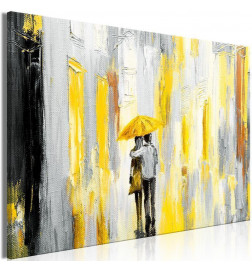 Paveikslas - Umbrella in Love (1 Part) Wide Yellow
