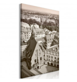 Canvas Print - Cracow: Old City (1 Part) Vertical