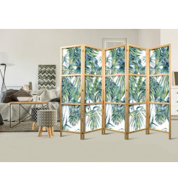 Japanese Room Divider - Leaves at the Zenith II