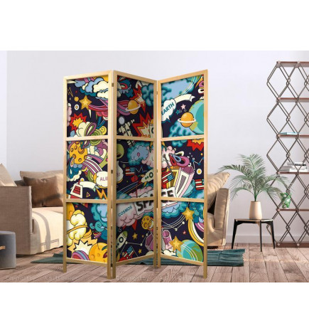 Japanese Room Divider - Teenagers Space I