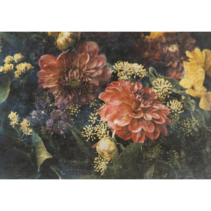 34,00 €Papier peint - Retro Flowers - First Variant