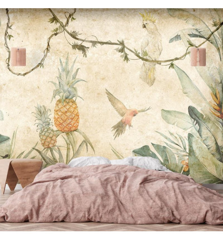 Wall Mural - Parrots in the Jungle