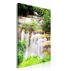 Canvas Print - Paradise Waterfall (1 Part) Vertical