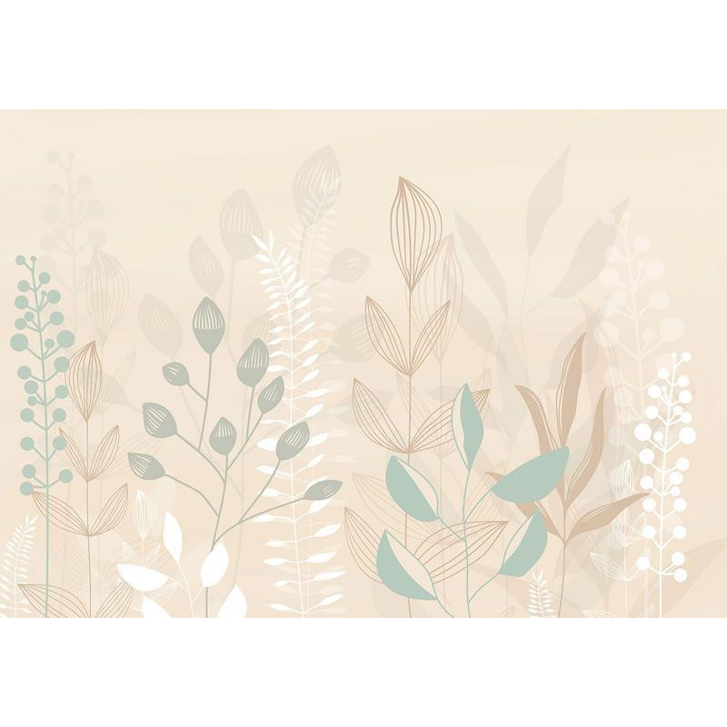 34,00 € Wall Mural - Pastel and Beige Glade