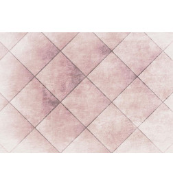 Foto tapete - Perfect cuts - uniform geometric pattern in tiled pattern with pattern