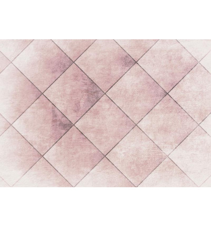 Fotobehang - Perfect cuts - uniform geometric pattern in tiled pattern with pattern