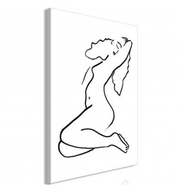 Canvas Print - Dreamy Lady (1 Part) Vertical
