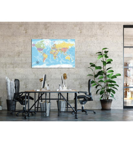Canvas Print - Beauty of the Globe (1 Part) Wide