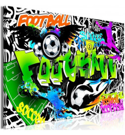 Taulu - Football Graffiti (1 Part) Wide