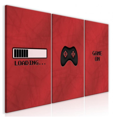 Canvas Print - Loading Game On