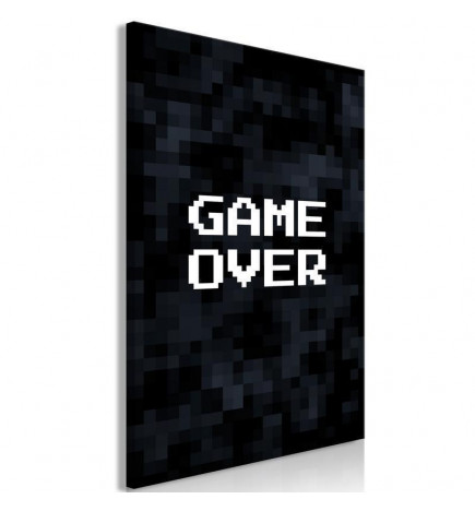 Cuadro - Pixel Game Over