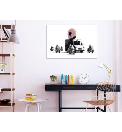 Canvas Print - Donut Police (1 Part) Wide