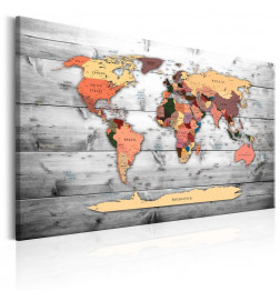 Decorative Pinboard - Direction World