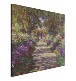 Canvas Print - Garden Path in Giverny