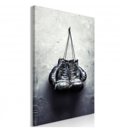 Schilderij - Boxing Gloves (1 Part) Vertical
