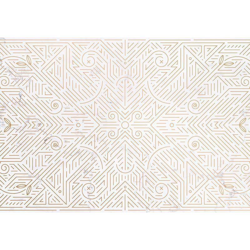 34,00 €Papier peint - Geometric Pattern Shades of Gold and Marble Stone