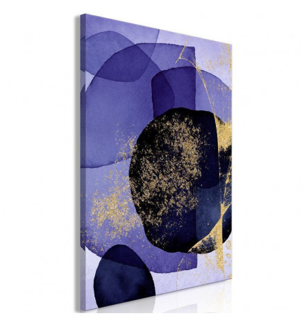 Canvas Print - Purple Kaleidoscope (1 Part) Vertical