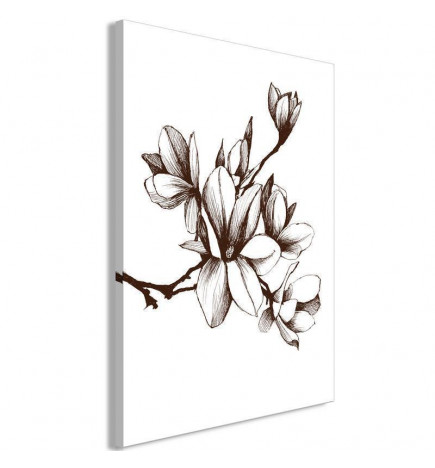 Canvas Print - Renaissance Magnolias (1 Part) Vertical