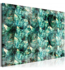 Canvas Print - Green Thoughts (1 Part) Wide