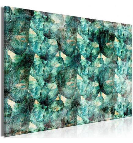 Canvas Print - Green Thoughts (1 Part) Wide
