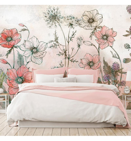 Wall Mural - Day in the Meadow - Third Variant