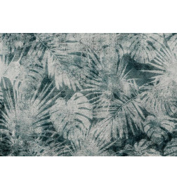 34,00 € Fotobehang - Exotic nature in the jungle - floral landscape with leaves with patterns
