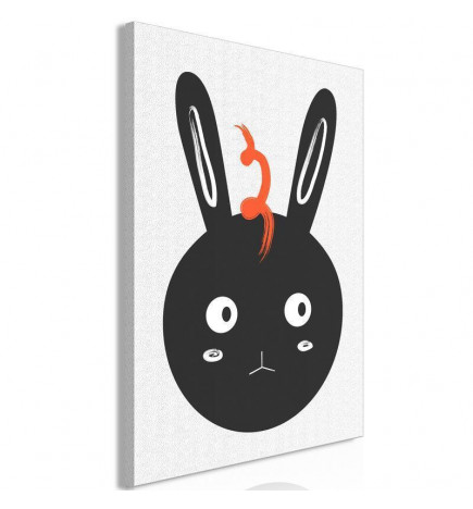 Canvas Print - Rabbit Sees Everything (1 Part) Vertical