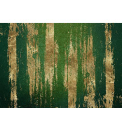 fotomurale astratto con una foresta verde a strisce