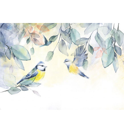 Wall Mural - Colorful Titmouse