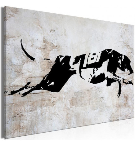 Canvas Print - Greyhound Race (1 Part) Wide