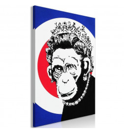 Canvas Print - Queen of Monkeys (1 Part) Vertical