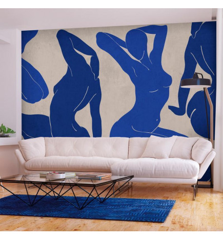 Wall Mural - Cobalt Softness