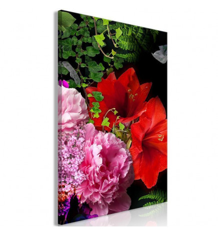 31,90 € Leinwandbild - Floral Symphony (1 Part) Vertical