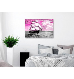 Canvas Print - Spring Cruise (1 Part) Wide Pink