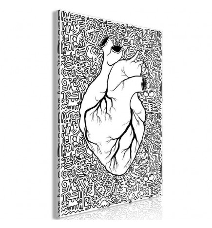 Canvas Print - Clean Heart (1 Part) Vertical