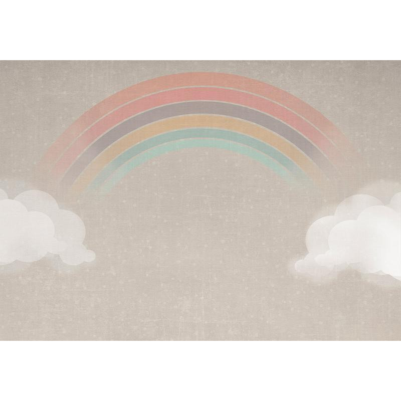 34,00 €fotomurale con un arcobaleno tra le nuvole - arredalacasa