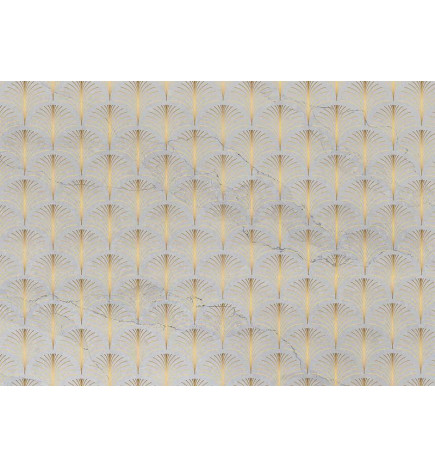Mural de parede - Linear Pattern With Gold