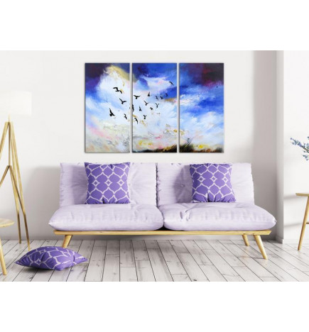 Canvas Print - Autumn Is Coming (3 Parts)