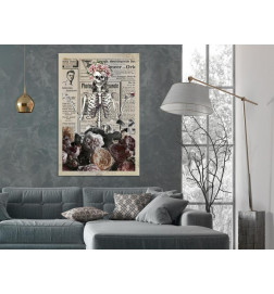 Canvas Print - Death and Wine (1 Part) Vertical