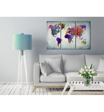 Canvas Print - World in Colors