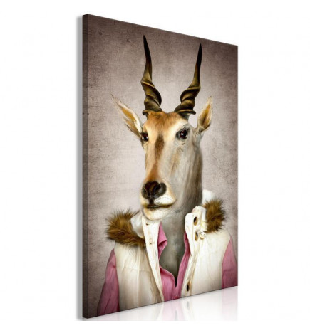 Schilderij - Antelope Jessica (1 Part) Vertical