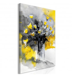 Taulu - Bouquet of Colours (1 Part) Vertical Yellow