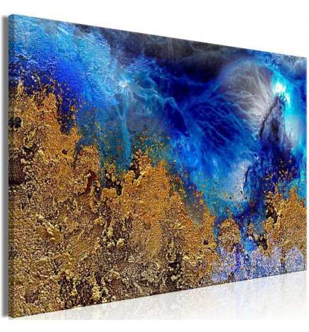 Canvas Print - Gold of the Ocean (1 Part) Wide
