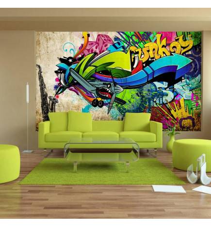 40,00 € Self-adhesive Wallpaper - Funky - graffiti