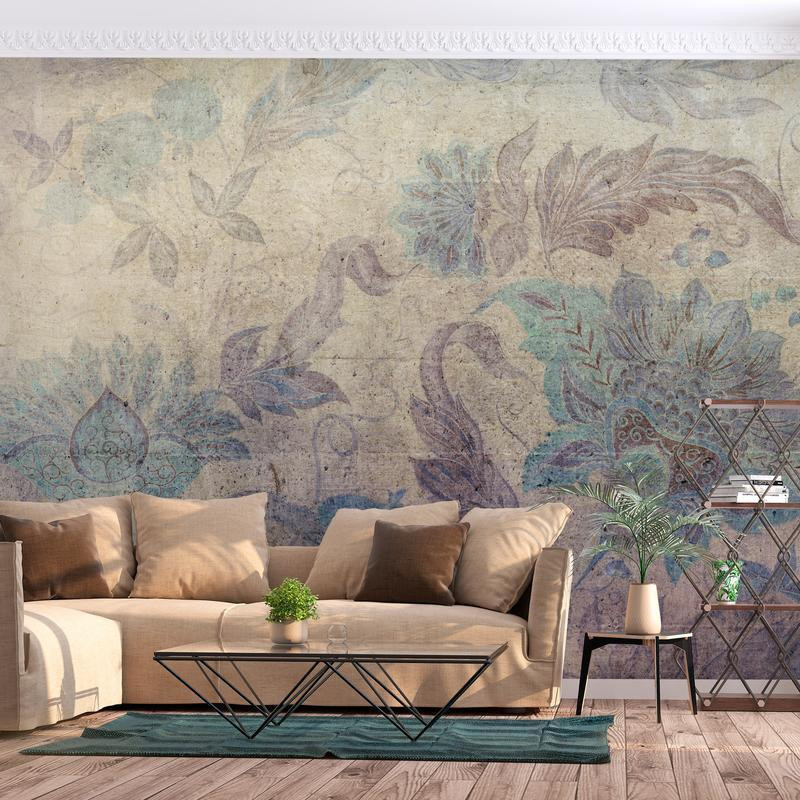34,00 € Wall Mural - Floral decorations - plant motif with ornaments in vintage style