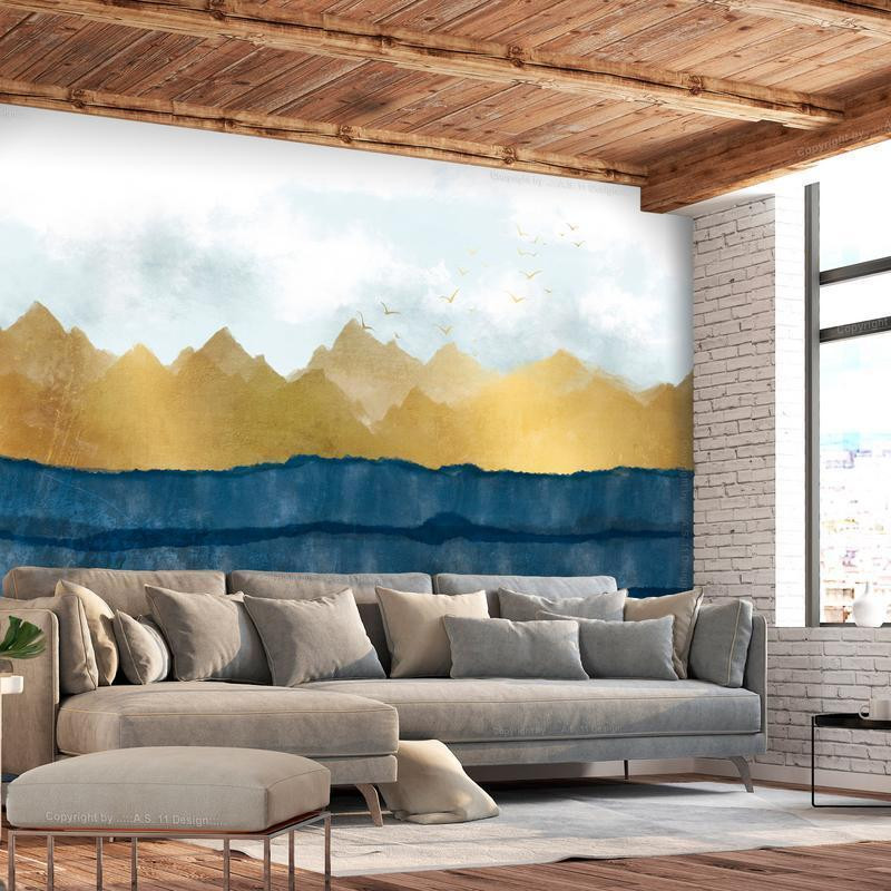 34,00 € Wall Mural - Dawn in the Mountains - Second Variant