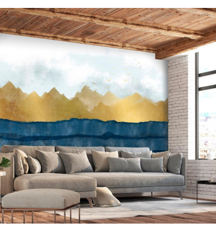 Wall Mural - Dawn in the Mountains - Second Variant